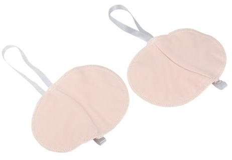 CHILDWEET Assorbenti Ascellari Riutilizzabili in Cotone per Uomo e Donna, Tappetini Antisudore Regolabili per Protezione Ascelle, Lavabili in Lavatrice per Pelle Sensibile e Controllo
