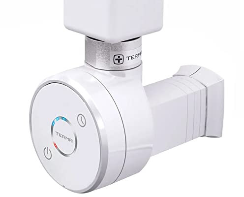 DRY Thermostat Heizstab, Heizpatrone, Heizelement 1000 Watt (Weiß) Gerades Kabel ohne Stecker mit Kabelblende