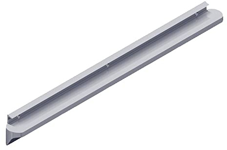Klemmschiene Klemmleiste Wandschiene Wandklemmschine 8-19 mm Regal Wandhalter (Barcelona für 8-19 mm Böden, 60 cm)