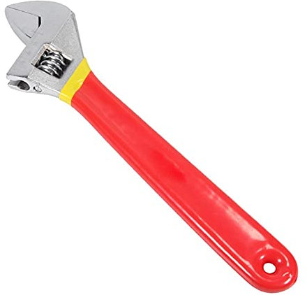 Samnuerly Chiave Piccola Multifunzione Chiave Regolabile Portatile Chiave di Apertura Grande Tavola Rossa da 8 Pollici