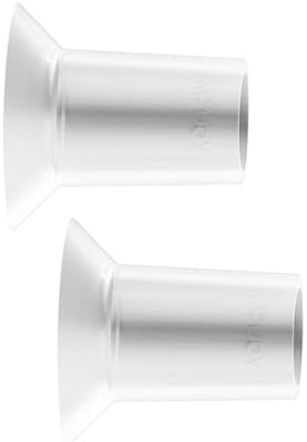 Youha Brustschildverkleinerer - Brustschilde - Brustpumpe Zubehör - BPA frei - elektrische kabellose Milchpumpen - Silikon-Brustschilde - 2er Set - Größe 17 mm