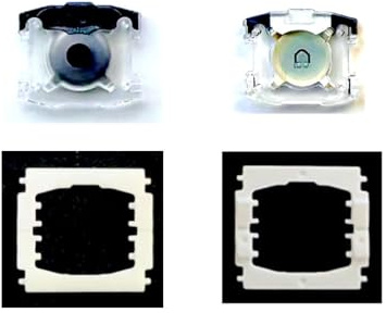 Repuesto (2 Piezas) de Junta de Base de Teclas/símbolo/número y bisagras de Mariposa para MacBook Pro Retina de 13/15 Pulgadas Modelo A1706 A1707 A1708 2016-2017 Modelo A1534 de 12 Pulgadas 2017 año