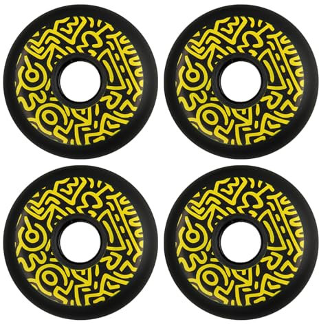 Skateboard-Räder, 4er-Pack, 90A, Inline-Rollschuh-Räder für den Innenbereich, Roller-Rollschuh-Räder für den Innenbereich,/Für den Radwechsel vorgesehen, Räder