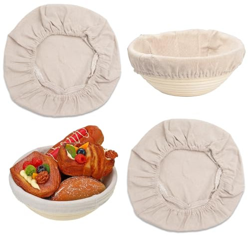Schüsselabdeckungen zum Brotgärten und Aufgehen, Sauerteig-Brotschutzabdeckung, Stoffschüsselabdeckungen, wiederverwendbar, groß, Geschirrtücher zum Backen von Brot, Tuch, Brotschalen-Abdeckung für