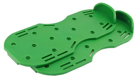 SerendipitousWhisper Nagelschuhe Rasenlüfter Schuhe,Aerifizierer Gartenschuhe Der ideale Rasenbelüfter,Bodenbelüfter-Werkzeug,Einheitsgröße,für Rasen Hof Garten,Grün,für gesündere Rasenflächen