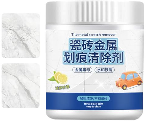 Potente Limpiador De Baldosas, 500g Limpia Juntas Baldosas Suelo, Con Natural A Limón, Para Una Gran Variedad De Materiales Como Azulejos, Piedra Artificial, Piedra Natural, Etc