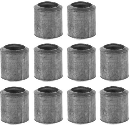 ifundom Set da 10 Cunei di Ferro Rotondi Manico in Legno Ergonomico, Cunei di Sicurezza per Manici, Strumenti per Spaccare Legna e Lavori di Falegnameria Professionale