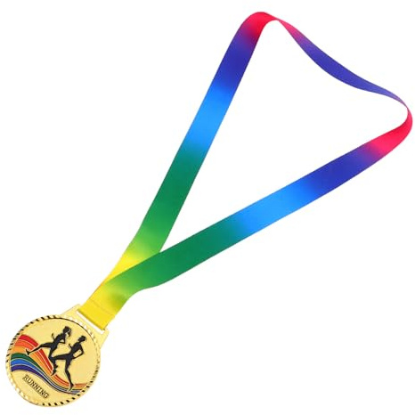 VALICLUD Personalisierte und Schlüsselband aus Zinklegierung Medaille Personalisiert mit Leichtem Widerstandsfähigem Design für Wettkampf für Sportliche Laufmedaillen