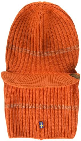 FJÄLLRÄVEN Unisex's Lappland balaclava keps hatt, orange, en storlek