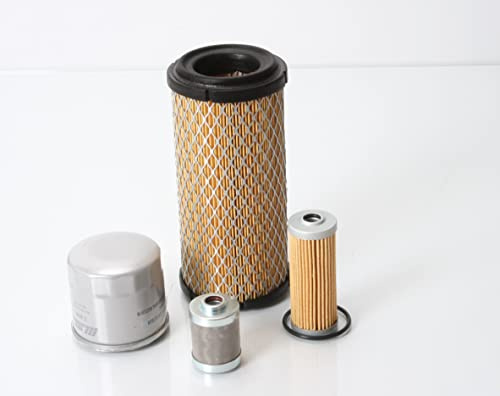 Filterset ohne Hydraulikfilter Yanmar Minibagger SV 17 Motor Yanmar 3 TNV 70-VBVA ab BJ 2006