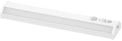 LEDVANCE LED Unterbauleuchte, 1W, 50 Lumen, 4000K, 200 mm, Linear Mobile mit Bewegungsmelder, Batterie betrieben, wieder aufladbar über USB Kabel Anschluss, flexible Montage
