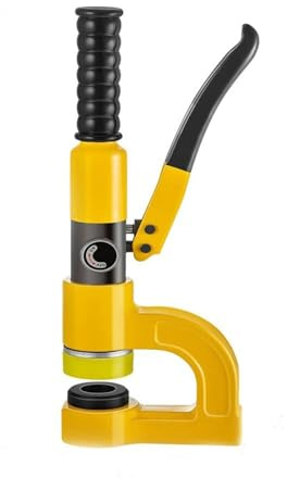 Kit de Sacabocados Hidráulicos, Hidráulica Compacta Excavadora de Agujeros Hidráulica, Herramientas de Atornillado de Láminas de Metal, para Aluminio