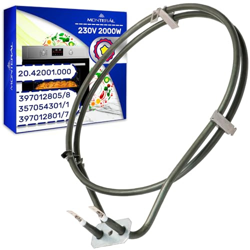 Round Resistance Heating Element for Oven 230V 2000W 3970128058 for Aeg | 397012805/8 3970128017 397012801/7 for Electrolux for Zanussi – MONTERAL