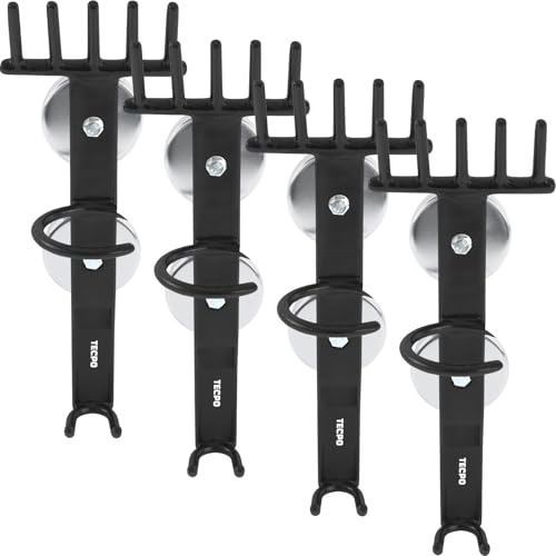 TECPO 4x Druckluft Werkzeug Magnethalter 15kg für Hebebühne Steckschlüssel Nuss Akkuschrauber
