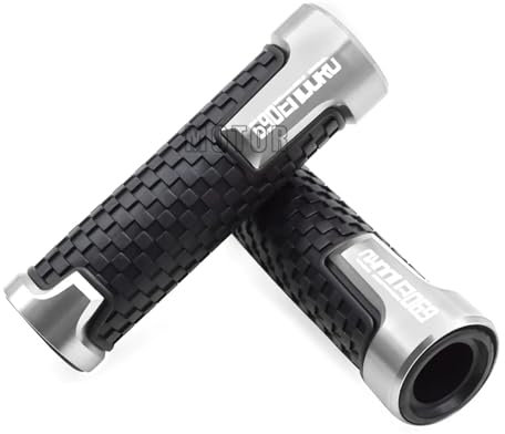Bike Lenker Griffe Für 690 Enduro 09-10/690 ENDUROR 09-18 Motorrad Motor 7/8 22mm Anti-Slip Lenker Griffe Lenker Hand Grip 690ENDURO R(Silver)
