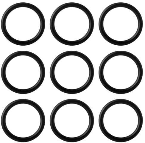The Lord of the Tools 100 Stück O-Ringe für Gartenschläuche Dichtungen für Schnellverbinder für Gartenschläuche O-Ring-Dichtungen aus EPDM-Gummi für 3/4-Zoll Gartenschlauchsysteme (17x22,2x2,6mm)