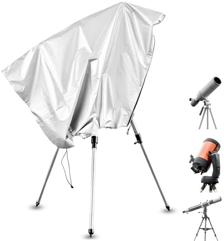 Bigwinyep Telescope Cover Waterproof Outdoor,Telescope Dust Cover,39x29Inch