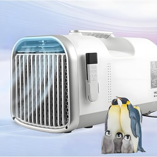 GYQSSD Condizionatore d'Aria Portatile da Viaggio a 3 velocità, Condizionatore d'Aria Esterno a Raffreddamento Rapido da 5200 BTU, unità AC a Risparmio Energetico per Camper, Roulotte E Roulotte