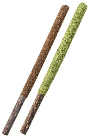 PENIKOKO 12 pièces Bâtons à Léchage pour Chat Actinidia Polygama et Herbe à Chat Naturels Snack Interactif pour Nettoyage Dentaire et Stimulation Appétit
