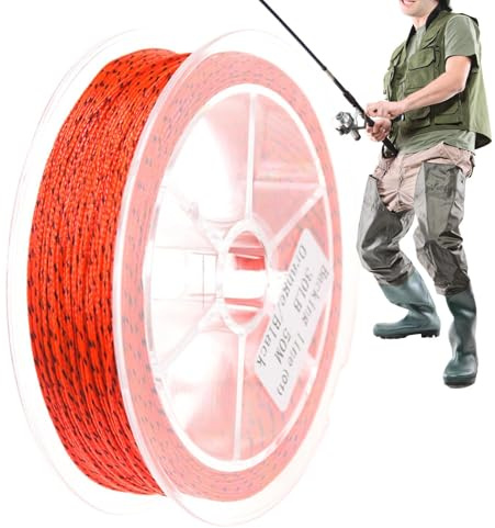 Fluglina | 9,1 kg/13,6 kg lågfriktionsöringstafs | Flugbackningslina för flugfiske,för Sötvatten Saltvatten Flugfiske Lax Camping Nybörjare Friluftsliv