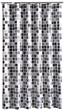 Rosa Schleife Duschvorhang 200x220 cm (BxH), Anti-Schimmel Anti-Bakteriell Wasserabweisender Shower Curtains Liner weichem Polyestergewebe Bath Curtains Vorhang aus Schöne Muster für Badezimmer WC