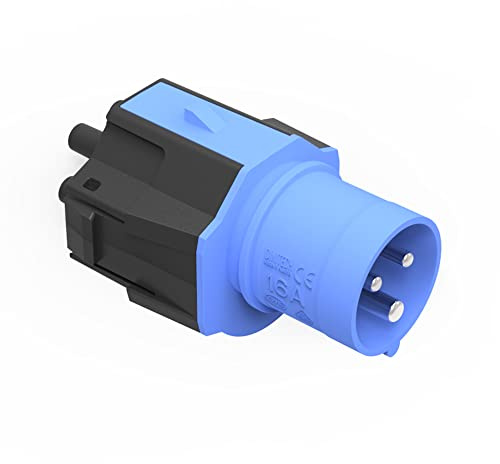 NRGkick Adattatore 16A 3 Poli, Fino a 3,7 kW di Carica, Wallbox, Blu