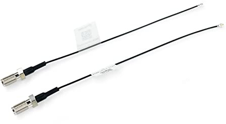 TOJOIN 2PCS UFL Femmina a SMA Femmina Mini-Coassiale,Cavo Coassiale 6GHz 1.13mm per Schede di Rete Router Wireless Mini PCIE WiFi WAN Repeater 50ohm Cavo Coassiale a Bassa Perdita 6In (15cm)