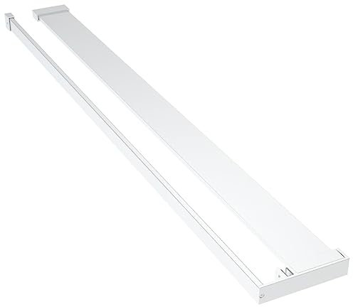 vidaXL Mensola Doccia per Parete Doccia Walk-in Cromo 80 cm Alluminio