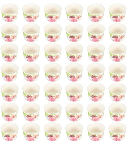 LALAFINA Gobelets À Glace En Papier Jetables 100 Pièces 3.5 Oz Bols À Dessert Pour Fête Crème Glacée Yaourt Sorbet Service Facile Et Pratique