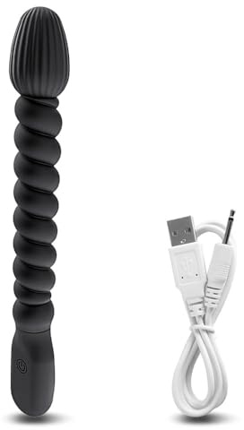 Plug anale Principianti Perline anali Butt Plug Vibratore Per Donna Uomo Vibratore anale Massaggiatore prostatico Dildo Masturbatore in silicone per uomo con schermo LED
