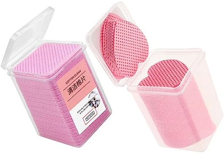 Mikinona Fusseltücher - 400 Blatt Zum Entfernen Von Nagellack Keine Fussel Für Saubere Nailart Ideal Für Zuhause Oder Unterwegs