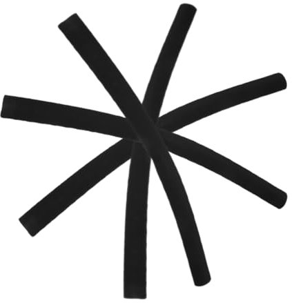 SKISUNO 4pcs Soft Sponge Handle Covers for Stroller Ergonomic Grip Protector Washable Tubing Wraps Handlebar Protector for Shopping Cart and Pushchair