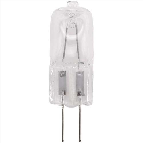 UGEFKMQ G4 AC 230V 20W Kristallklare Halogenlampe 2 Pin Halogen Leuchtmittel G4 50W Dimmbar Warmweiß 10Pc 20W
