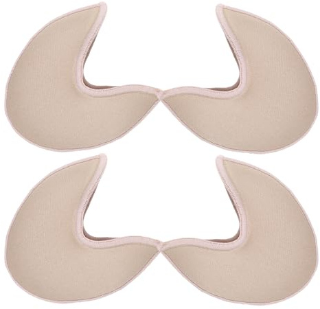 GLEAVI 2paires Coussinets de Danse pour Orteils de Protège-orteils Tricotés pour Pointes et Talons Hauts Respirants et Souples pour Femmes et Filles
