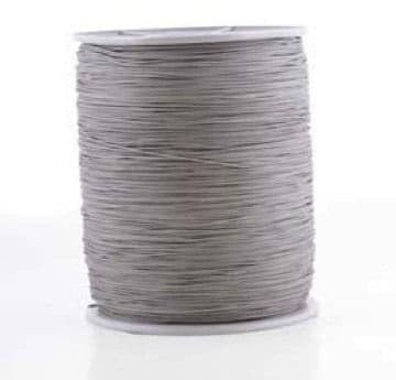 1mm QUALITY ROMAN BLIND CORD GREY-SILVER (5 METERS)
