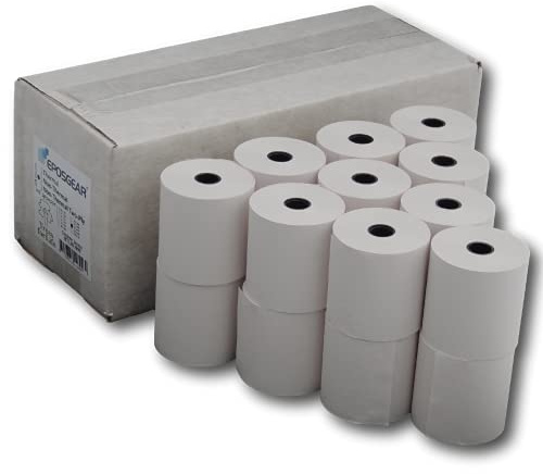 EPOSGEAR® Sharp XE-A102 Compatible Single Ply Non-Thermal Paper Till Cash Register Machine Receipt Printer Rolls (40)