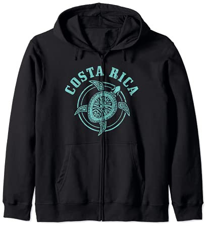 Costa Rica Schildkröte Tauchen Taucher Souvenir Kapuzenjacke