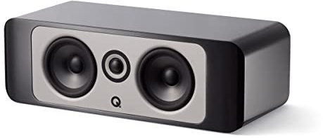 Q Acoustics Q Concept 90 - Altavoz Central (Negro Brillante)
