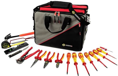 C.K Professional Tool Kit, 18 pcs, Black, (T5982)