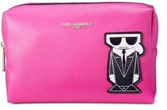 KARL LAGERFELD Paris Everyday Casual Maybelle SLG Trousse à maquillage Fuchsia Taille unique, fuchsia, Taille unique, Everyday Casual Maybelle Slg Trousse à maquillage