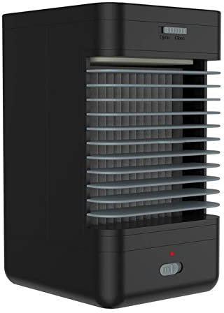 Topyond Tragbare Klimaanlage, Mini-Ventilator, Luftbefeuchtersystem, Kühler, 110–220 V, EU-Stecker, 3-in-1-Kühllösung für Zuhause und Büro, schnelle Kühlung, kompaktes Design,