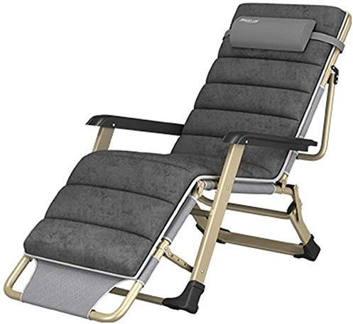 Sonnenliegen Klappbare Sonnenliege Liegestühle Liegestuhl Gartenstuhl Sonnenliegen Schwerelosigkeitsstühle Relaxer Liege Sonnenbett Klappbar Verstellbar für Terrasse Outdoor Camping Strand Max