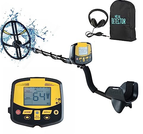 Détecteur de Métaux, Détecteur de métaux Souterrain TX-950 Search Pinpointer Gold Treasure Hunter Scanner avec bobines étanches,Outils d'extérieur(TX-950 Standard)