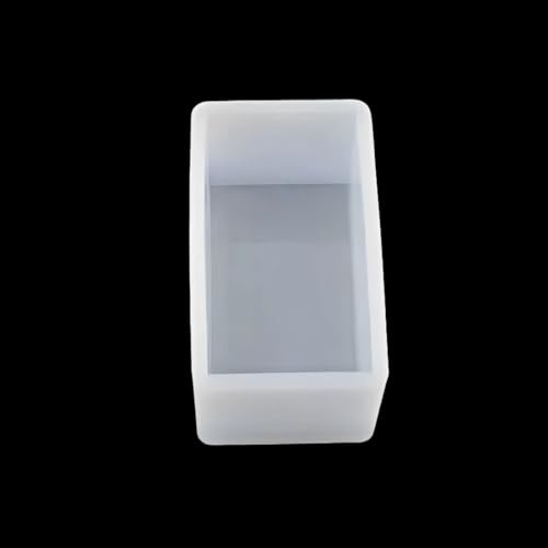 Rectangle Tray Resin Moulds,Silicone Coaster Molds,Transparent Coaster Mould,Resin Casting Mold for DIY Coasters,Tray,8.5 * 5 * 5CM