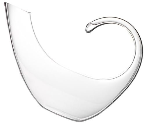 Carafe à Vin en Verre Élégante pour Décantation, Usage Maison Décoratif