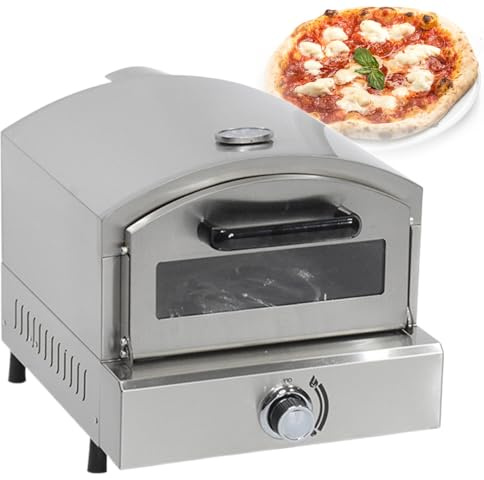 Beachtiful Four à Pizza D'extérieur, Four à Pizza au Gaz avec Pierre à Pizza, Machine à Pizza sans Acier Inoxydable, Cuisson de Pizzas, Steaks, Poisson, Poulet et Plus Encore, pour Jardin Extérieur