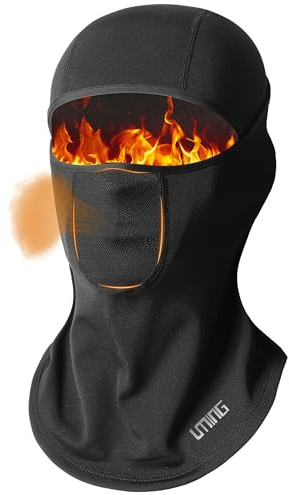 Unning Sturmhaube Herren Winter Winddicht Sturmmaske Warme Balaclava Skimaske für Outdoorsports Fahrrad Motorrad Skifahren