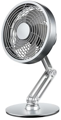 KASFDBMO Ventilador de escritorio USB silencioso con mesa de refrigeración de 3 velocidades, recargable de 5.6 pulgadas para un mejor ventilador de refrigeración