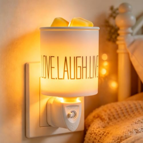Bruciatore di cera elettrico da parete, in ceramica, per sciogliere la cera, luce notturna, aromi, bruciatore per oli essenziali, decorazione per casa, camera da letto, soggiorno, regali (personaggi