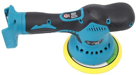 Garosa Cordless Buffer Polisher, Battery Powered Orbital Polisher with 8 Variable Speeds, Maximum 5500RPM and LCD Display for Car Enthusiasts